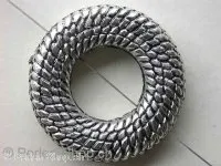 Plastic frosted ring, ±36mm, 1 pc.