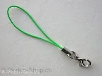 String & clasp, green, 1 pc.