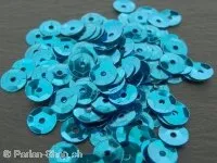 Crazy Deal Cup Sequins (paillette), Color: turquoise, Size: 6mm, Qty: 5 gram