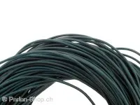 ACTION – Leather Cord b-quality, Color: Green, Size: 2mm, Qty: 1 meter