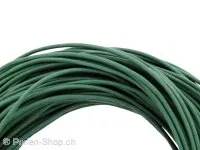ACTION – Leather Cord b-quality, Color: Turquoise, Size: 2mm, Qty: 1 meter
