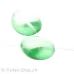 perle cyclope, Couleur: vert, Taille: 26 mm, Quantite: 3 piece