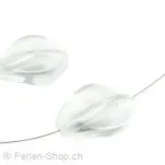 perle cyclope, Couleur: cristal, Taille: 26 mm, Quantite: 3 piece