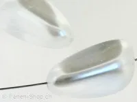 perle cyclope, Couleur: blanc, Taille: 33 mm, Quantite: 1 piece