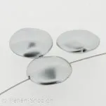 Glas Scheibe, Color: silver, Size: 20 mm, Qty: 2 pc.