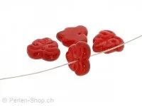 Glass Ahorn, Color: Red, Size: ±12mm, Qty: 10 pc.