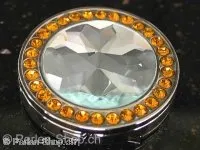 Taschenhänger Crystal Diamonds Forever, eingefasst mit 30 Strasssteine, 1 Stk.