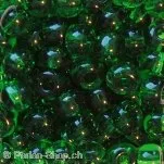 SeedBeads, transp. Green, 4.5mm, ±17 gr.
