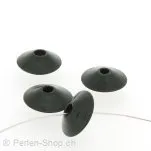 Horn Scheibe, Color: Black, Size: ±15 mm, Qty: 10 pc.