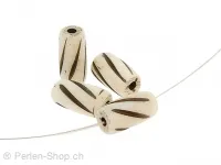 Bone Beads Tube, Color: White, Size: ±12mm, Qty: 2 pc.