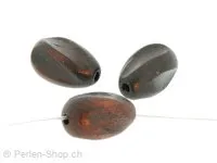 Holz Olive - Palisander, Farbe: Braun, Grösse: ±15mm, Menge: 5 Stk.
