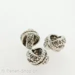 Troll-Beads Style pendentif à vis, argent, ±13x11mm, 1 pcs.