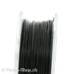 Top Q Nylon Coated Wire. 10m 7 Str., Color: Black, Size: 0.5 mm, Qty: pc.