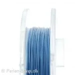 Top Q Stahldraht Nylon besch. 50m 7 Str., Farbe: Blau, Grösse: 0.5 mm, Menge: 1 Stk.