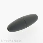 fermoir magnetique, Couleur: noir, Taille: 31 mm, Quantite: 2 piece