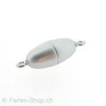 Magnetverschluss , Farbe: Silber, Grösse: 16 mm, Menge: 2 Stk.