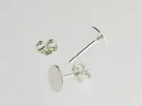 Ohrstecker, Color: Silber, Size: 11 mm, Qty: 2 Stk.
