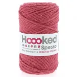 Hoooked Corde en laine Spesso Macramee, Couleur: Coral, Poids: 500 g, Quantité: 1 pièce