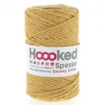 Hoooked Corde en laine Spesso Macramee, Couleur: Jaune, Poids: 500 g, Quantité: 1 pièce