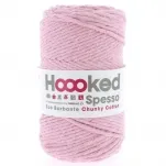 Hoooked Corde en laine Spesso Macramee, Couleur: Rose, Poids: 500 g, Quantité: 1 pièce