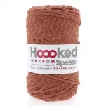 Hoooked Corde en laine Spesso Macramee, Couleur: Orange foncé, Poids: 500 g, Quantité: 1 pièce