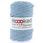 Hoooked Corde en laine Spesso Macramee, Couleur: Bleu clair, Poids: 500 g, Quantité: 1 pièce