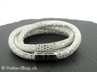 Wrap bracelet white