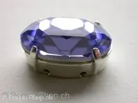 Sw. cabochon 4120, set in, 18x13mm, provence lavender, 1 pc.